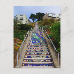 16e Avenue Tiled Stappen #6-1 Briefkaart