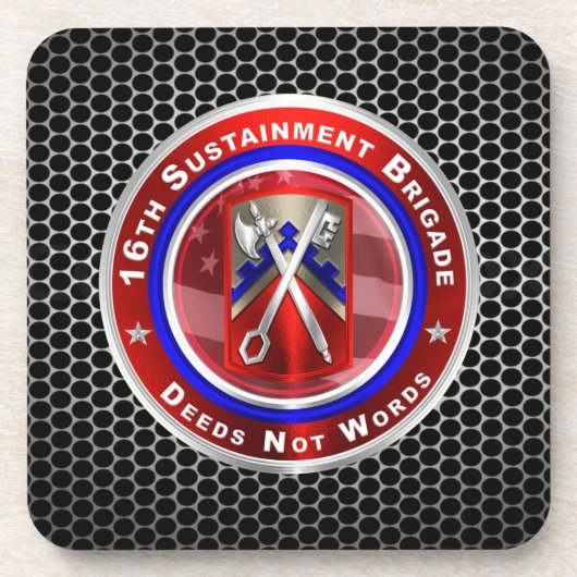 16e duurzaamheidsbrigade bier onderzetter (Voorkant)