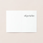 16e eeuw Celtic Knot Decorative Capital B Folie Kaarten (Binnen)