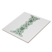 16e eeuw Celtic Knot Decorative Capital I Tegeltje (Zijkant)