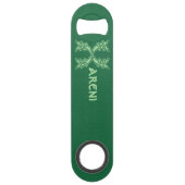 16e eeuw Celtic Knot Decorative Capital X Speed Flessenopener (Achterkant)