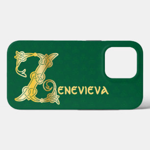 16e eeuw Celtic Knot Decorative Capital Z iPhone 13 Pro Hoesje