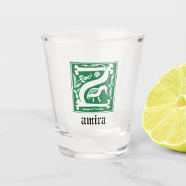16e eeuw Mythic Creatures Decorative Capital Z Shot Glas