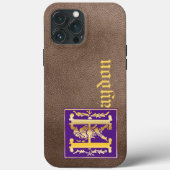 16e eeuw Mythische creaties Decoratief Kapitaal H Case-Mate iPhone Case (Achterkant)