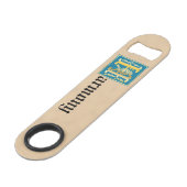 16e eeuw Mythische creaties Decoratief Kapitaal H Speed Flessenopener (Voorkant Gekanteld)