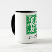 16e eeuw Mythische creaties Decoratief Kapitaal K Mok (Voorkant links)