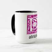 16e eeuw Mythische creaties Decoratief Kapitaal P Mok (Voorkant links)