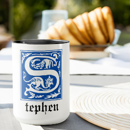 16e eeuw Mythische creaties Decoratief Kapitaal S Mok