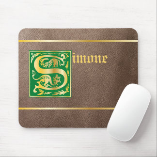 16e eeuw Mythische creaties Decoratief Kapitaal S Muismat