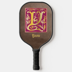 16e eeuw Mythische creaties Decoratief Kapitaal Y Pickleball Paddle