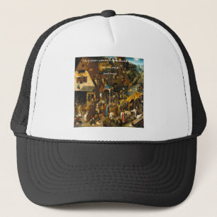 16e-eeuwse Nederlandse kunst & beroemd spreekwoord Trucker Pet