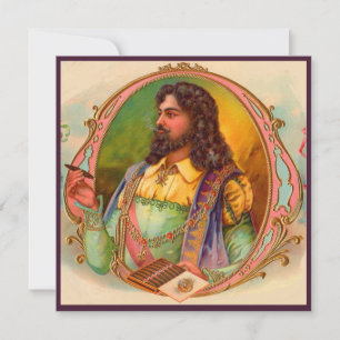 16e - eeuwse sigarenverpakking voor sigaren kaart