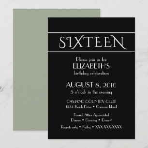 16'e Invitation anniversaire