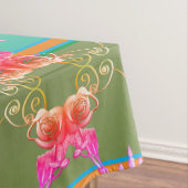 16e Jubileum kaarsen & Statice tafelkleed (Voorbeeld)