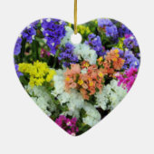 16e Jubileum kleurrijke Statice Keramisch Ornament (Achterkant)