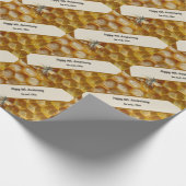 16e Jubileum voor bruiloft, Wax Cadeaupapier (Hoek)