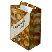 16e Jubileum voor bruiloft, Wax Medium Cadeauzakje (Voorkant Gekanteld)