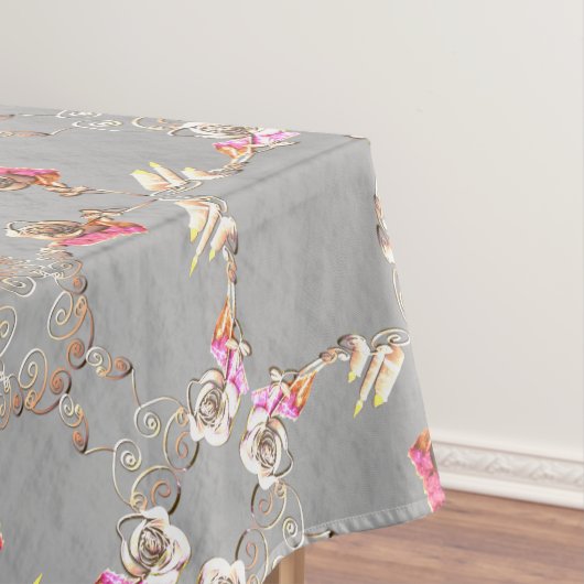 16e Jubileum-wasstraat voor bruiloft, peridot & sa Tafelkleed (Voorbeeld)