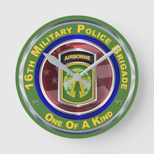 16e Militaire Politie Brigade Ronde Klok (Voorkant)