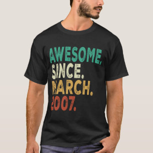 16e verjaardag 16 jaar oud Geweldige sinds 20 maar T-shirt