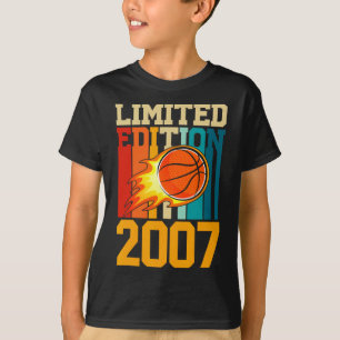 16e verjaardag Basketbal Limited Edition 2007 Plez T-shirt