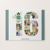 16e verjaardag Foto Collage nummer 16 Keepomwille Legpuzzel (Horizontaal)