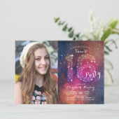 16e verjaardag Galaxy Constellations Kaart (Staand voorkant)