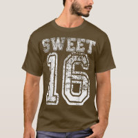 16e verjaardag Gift Sweet Siteen 16  variëteit