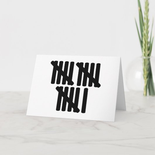 16e verjaardag kaart (Voorkant)