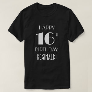 16e verjaardag - Kunstdeco geïnspireerd Shirt