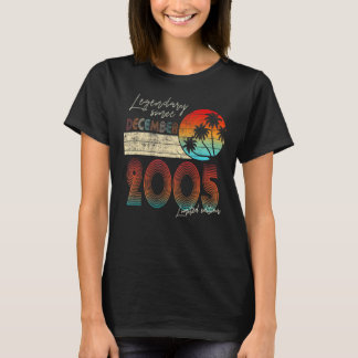 16e verjaardag legendarische sinds november 2005 1 t-shirt