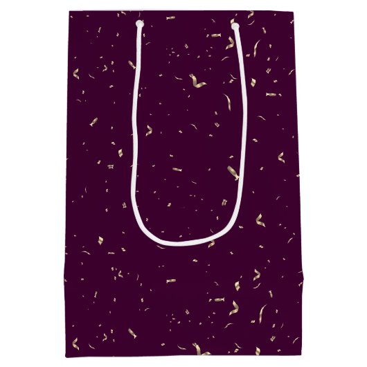 16e verjaardag Neon Sign en Confetti Medium Cadeauzakje (Achterkant)