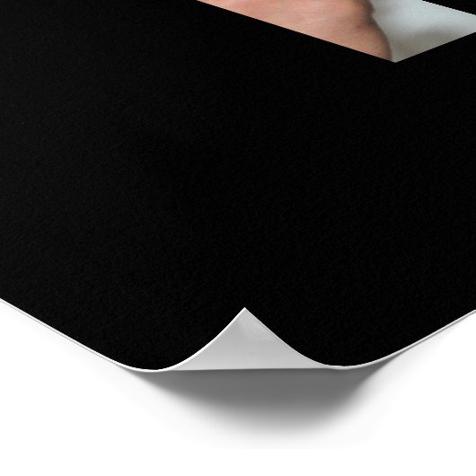 16e verjaardag nummer 16 Aangepaste foto collage P Poster (Hoek)