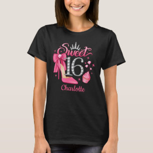 16e verjaardag. Sweet 16-meisje T-shirt