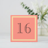 16e verjaardag van de uitnodiging van de partij va (Staand voorkant)