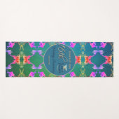 16e Wax & Statice Flower Jubileum Yogamat (Voorkant (horizontaal))