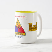 16ème TASSE BLINDÉE de BATAILLON d'INGÉNIEUR ?ère (Devant droit)