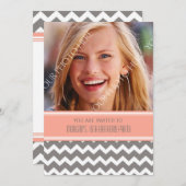 16èmes invitations de fête d'anniversaire de photo (Devant / Derrière)