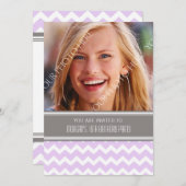 16èmes invitations de fête d'anniversaire de photo (Devant / Derrière)