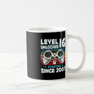 16jr Verjaardag Zoon Jongen Leuk Gamer 16e 16 Jaar Koffiemok