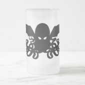 16oz Frosted Cthulhu Mok - One Ice Cold Ouder God (Center)