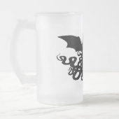 16oz Frosted Cthulhu Mok - One Ice Cold Ouder God (Links)