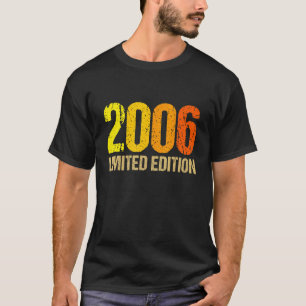 16th Birthday Boy 16 Years Decoration Girl 2006 F T-shirt