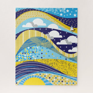 16x20 Abstract Sky Puzzle voor kleurenblinden Legpuzzel