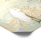 16x20 bruiloft foto-liefdeskleding strand kust poster (Hoek)