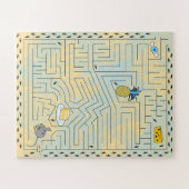 16x20 doolhof puzzel voor kleurenblind Kinder (Horizontaal)