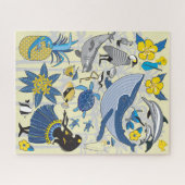 16x20 I Love Hawaii Puzzle pour les personnes aveu (Horizontal)