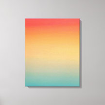 16x20 inch Modern Rainbow Sky Red Yellow Blue