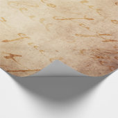 1700s Frans Geëvenaard Manuscript Parchment Cadeaupapier (Hoek)