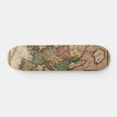 1721 Kaart van Europa Skateboard (Horizontaal)